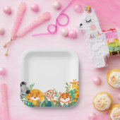 Oerwoud Boys Paper Bord (Feest)