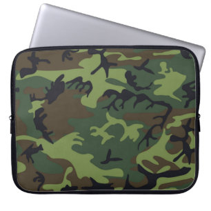 Oerwoud Camo Laptop Sleeve