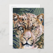 Oerwoud Cat - Cheetah Briefkaart (Voorkant / Achterkant)