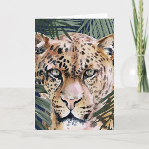 Oerwoud Cat - Cheetah Kaart