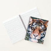 Oerwoud Cat - Tiger Notitieboek (Binnen)