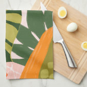 Oerwoud Collage I Theedoek (Quarter Fold)