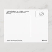 Oerwoud Dental Floss Orangutan op het eiland Borne Briefkaart (Achterkant)