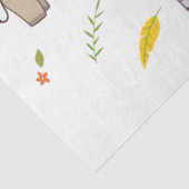 Oerwoud Dieren Collectie 1 Ontkoppeling Tissuepapier (Detail)