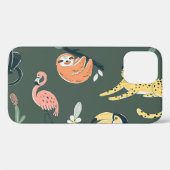Oerwoud Dieren  Flora Fauna Case-Mate iPhone Case (Achterkant (horizontaal))