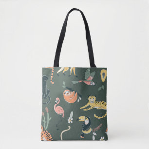 Oerwoud Dieren  Flora Fauna Draagtas