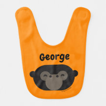 Oerwoud Dieren Gorilla Oranje Cute Monkey Cartoon