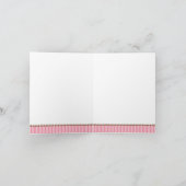 Oerwoud Dieren in een Wieg (Roze) Opmerking Kaart (Binnen)