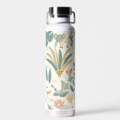 Oerwoud Dieren Pastels Terug naar School Custom Ki Waterfles (Achterkant)