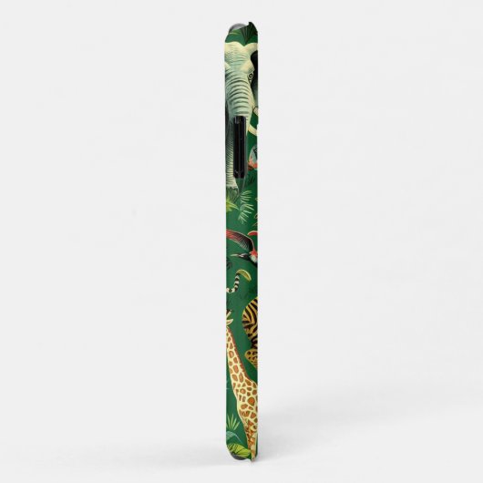  Oerwoud Dieren Patroon Case-Mate iPhone Case (Achterkant/rechts)