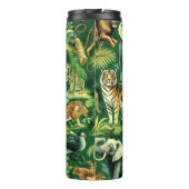  Oerwoud Dieren Patroon Thermosbeker (Achterkant)