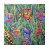 OERWOUD DIEREN TEGELTJE (Voorkant)