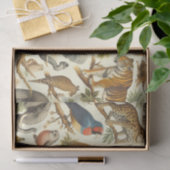  Oerwoud Dieren Waterverf Tissuepapier (Geschenk)