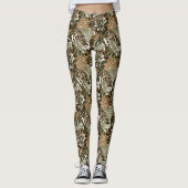 Oerwoud Dierenprint Vrouwen Leggings (Voorkant)