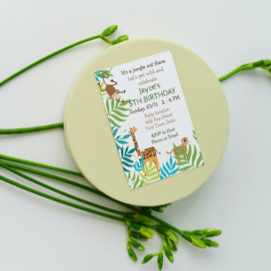 Oerwoud - dierentuindiening kaart