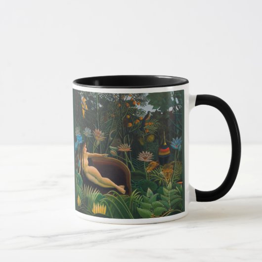 Oerwoud dromen C0690 Henri Rosseau Coffee Mok (Rechts)