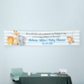 Oerwoud Elephant Baby shower Banner (Beurs)