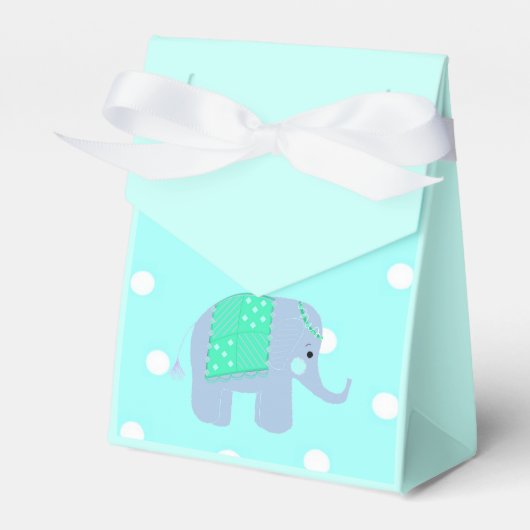 Oerwoud Elephant met Blanket Bedankdoosjes (Voorkant Zijde)