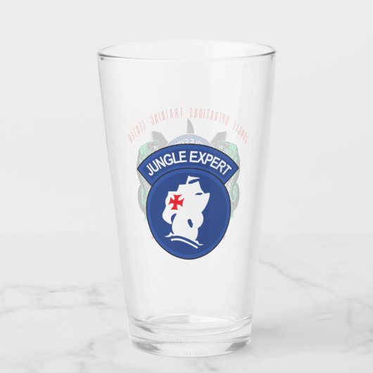 Oerwoud Expert Bierglas Glas (Achterkant)