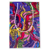 ‘Oerwoud Fever’ bedrukte cadeautassen Medium Cadeauzakje (Voorkant)