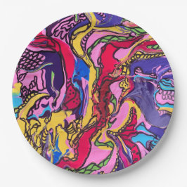 ‘Oerwoud Fever’ Print Paper Borden Papieren Bordje