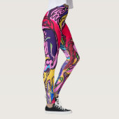 ‘Oerwoud Fever’ Print Tights Leggings (Rechts)
