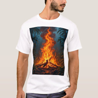 🔥 Oerwoud Fire Graphic T-Shirt – Bold & Fierce St