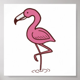 Oerwoud Flamingo Tiny Print