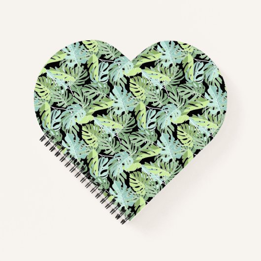 Oerwoud Floral Pattern Notitieboek (Voorkant)