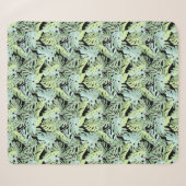 Oerwoud Floral Pattern Sherpa Deken (Voorkant (horizontaal))