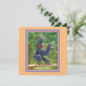 Oerwoud fluistert van bemoediging serie platte Kaa (Staand voorkant)