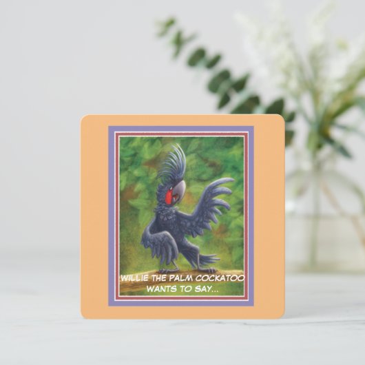 Oerwoud fluistert van bemoediging serie platte Kaa (Staand voorkant)