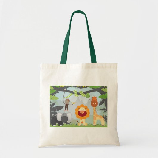 Oerwoud Fun Tote Bag (Voorkant)
