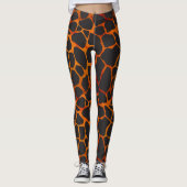 Oerwoud Giraffe afdrukken Leggings (Voorkant)