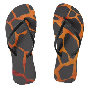 Oerwoud Giraffe afdrukken Teenslippers