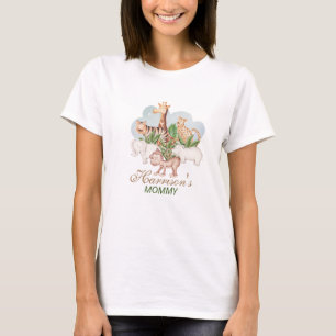 Oerwoud Greenery Baby shower T-shirt