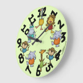 Oerwoud Gym Exercising Animals Grote Klok (Hoek)