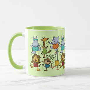 Oerwoud Gym Exercising Animals Mok