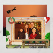 Oerwoud helemaal kerstmis Kaart (Voorkant / Achterkant)