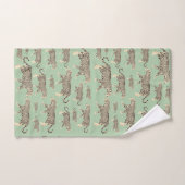 Oerwoud Jaguar Animal Pattern Bad Handdoek (Handdoek)