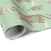 Oerwoud Jaguar Animal Pattern Cadeaupapier (Rol Hoek)