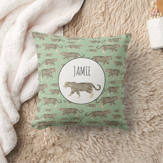 Oerwoud Jaguar Animal Pattern Kussen (Deken)