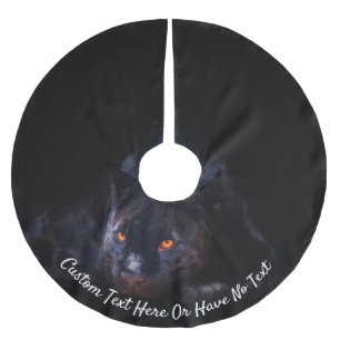 Oerwoud Jaguar Leopard Black Cat Panther Geborstel Kerstboom Rok