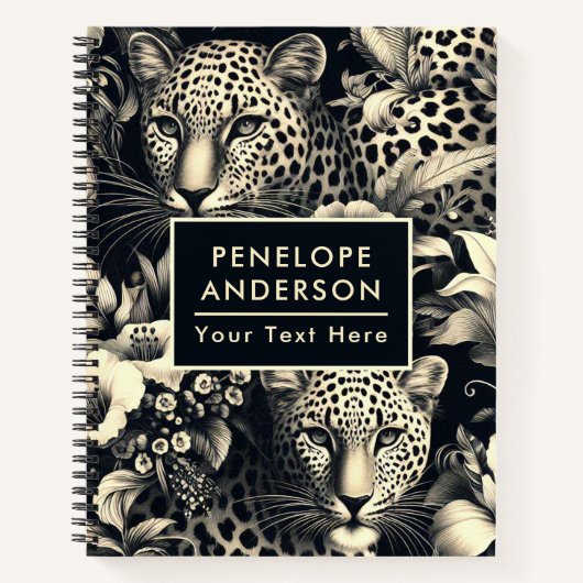 Oerwoud Jaguar Notitieboek (Voorkant)