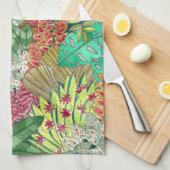 Oerwoud Jaguar Waterverf Theedoek (Quarter Fold)