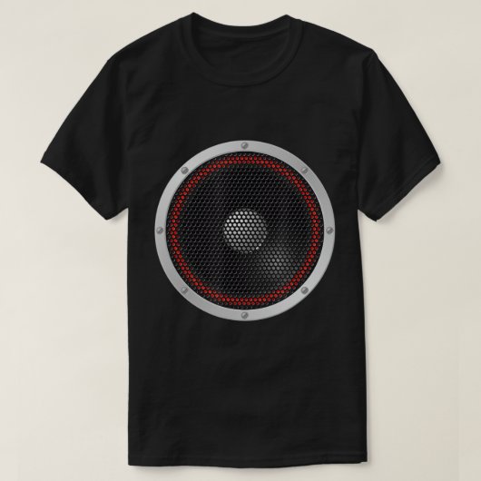 Oerwoud Jamaican Music Speaker System T-Shirt (Design voorkant)