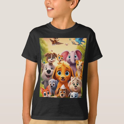 Oerwoud Jamboree T-shirt (Voorkant)