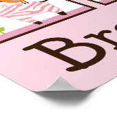 Oerwoud Jill/Girl Animals Specialized Art Poster (Hoek)