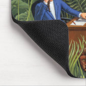 Oerwoud Kantoor Mousepad Muismat (Hoek)