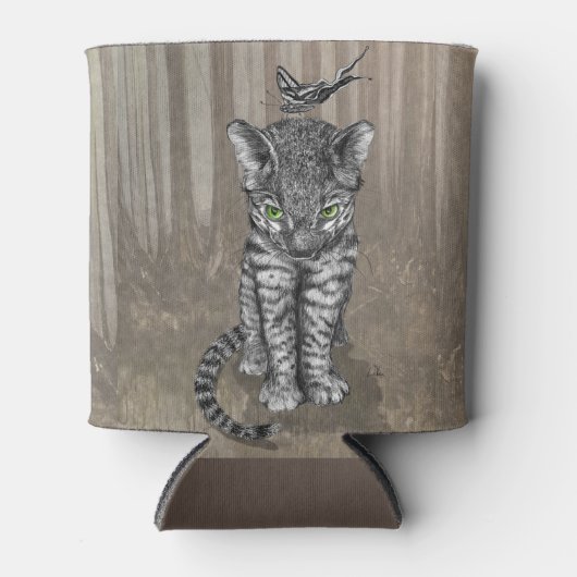 Oerwoud Kat Koelbox Blikjeskoeler (Voorkant)